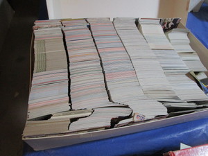 Football Cards, 4 Row Box