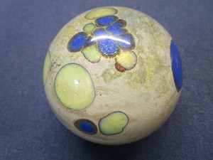 Gold & Blue Balloons Paperweight