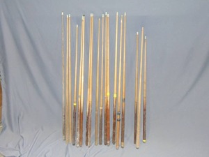 Mixed Lot of Pool Cues