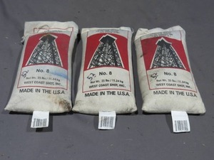 3 Piece Lot of West Coast Magnum Lead Shot - 8