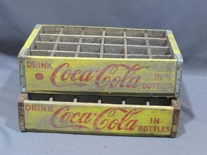 Vintage Coke-Cola Flats