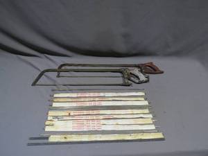 Mixed Lot of Meat Saws with Replacement Blades