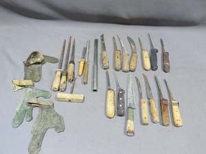 Mixed Lot of Meat Knives and Accessories