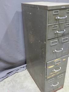 5 Drawer File Cabinet with Miscellaneous Hardware