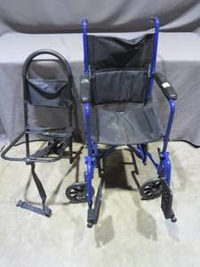 Mixed Lot of Medical Supply Accessories - Transport ChairBed Assist Bar