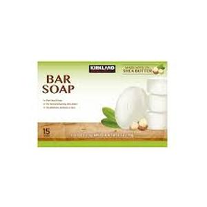 lot 45 image: Kirkland Signature Bar Soap with Shea Butter, 15 Bars