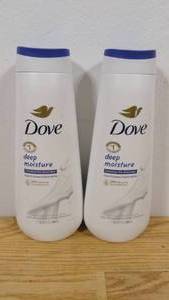 lot 5 image: Set of 2 Dove Deep Moisture Nourishes the Driest Skin Body Wash-23 oz