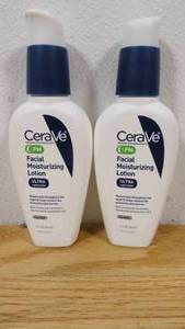 lot 16 image: Set of 2 CeraVe PM Facial Moisturizing Lotion, Night Cream for All Skin Types-2 fl oz-Out of Package