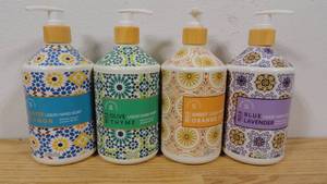lot 40 image: Set of 4 Spring Essentials-Mrs. Meyers-Scented Hand Soap-21.5fl oz