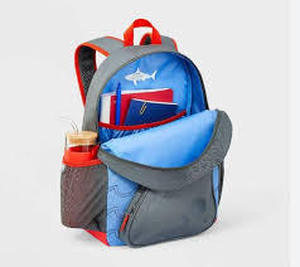 lot 82 image: Shark Kids 16.5 Backpack - Cat & Jack