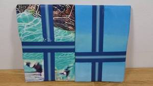 lot 78 image: Set of 2 Whitley Willows Microfiber Beach Towel 35 x 70-Turtles