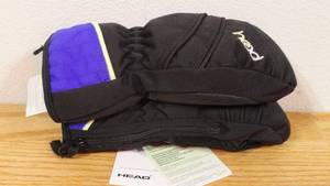 lot 91 image: HEAD Junior Ski & Snowboarding Mittens-XXS-Black
