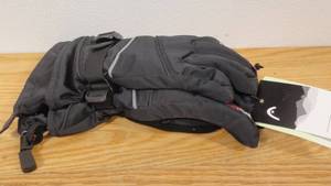lot 94 image: Head Boys Junior Jr Black Insulated Ski Snowboard Winter Gloves M 6-10