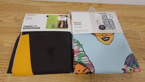 lot 103 image: Set of 2 Shower Curtains