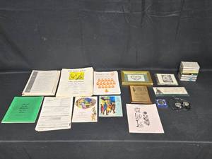 lot 72 image: Lot of Vintage Musical Memorabilia and Cassette Tapes