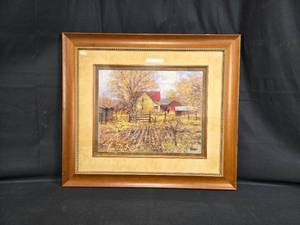 lot 122 image: Framed Artwork - The Homestead