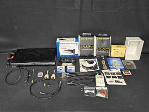 lot 144 image: Lot of Electronics and Accessories Including Receiver, Home Dock Kits, and More