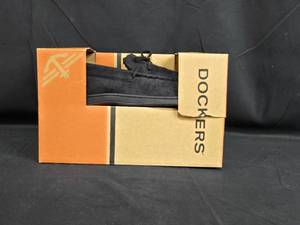 lot 148 image: Dockers Mens Micro Suede Moc Slippers - XL (Mens 11-12)