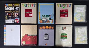 lot 175 image: Assorted Specialty Printing Papers and Magazines Lot