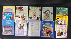 lot 185 image: Large Collection of Paper Dolls and Memorabilia
