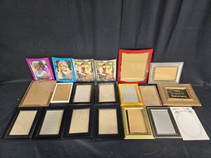 lot 207 image: Lot of Various Picture Frames and Decorative Items