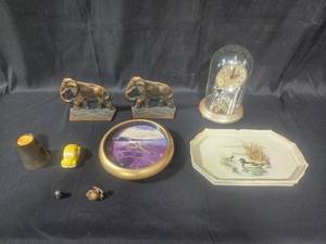 lot 67 image: Collection of Decorative Items and Clocks
