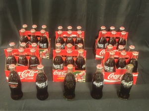 lot 127 image: Vintage Coca-Cola Classic Glass Bottles Collection