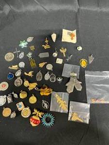 lot 244 image: Assorted Religious and Iconic Charms and Pendants Collection