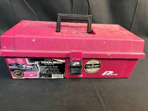 lot 341 image: Plano 15 Toolbox with Assorted Hand Tools