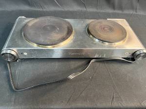 lot 343 image: Kenmore Double Burner Hot Plate