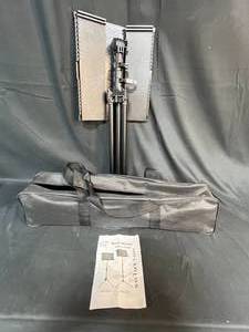 lot 369 image: PEAK Music Stand SMS-20 Collapsible Music Stand with Carrying Bag