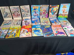 lot 291 image: Assorted Vintage Comics and Coloring Books Collection