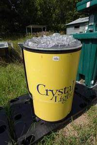 lot 358 image: Vintage Refrigerated Crystal Light Cooler
