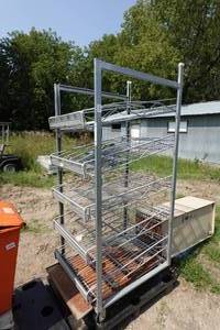 lot 361 image: Metal Retail Sales Rack