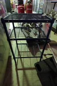 lot 412 image: Metal Storage Rack