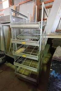 lot 406 image: Metal Retail Sales Rack