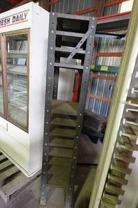 lot 628 image: Metal Shelf