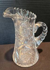 lot 55 image: Stunning Vintage American Brilliant Pitcher