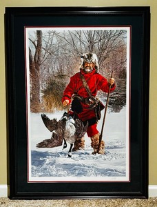 lot 113 image: Art Piece Early Arrives by Paul Calle