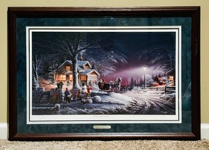 lot 112 image: Wall Art Winter Winterland by Terry Redlin, Limited Edition