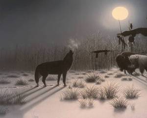 lot 219 image: The Sacred Realm Print by Donald Vann