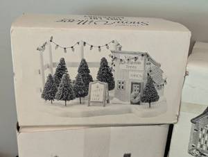 lot 162 image: Department 56 Christmas Houses and Accessories