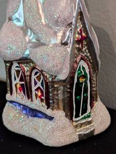 lot 174 image: Christopher Radko Glass Church Ornament