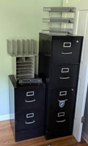 lot 193 image: Assorted Files and File Cabinets