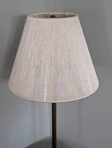 lot 138 image: Vintage Floor Table Lamp