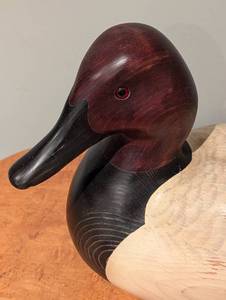 lot 18 image: John Gerwerth Ducks Unlimited Decoy