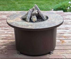 lot 4 image: OW Lee Round Outdoor Gas Fire Pit