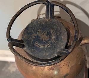 lot 24 image: Vintage General Copper Fire Extinguisher