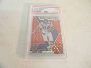 lot 44 image: MINNESOTA VIKINGS RANDY MOSS HALL OF FAME 2020 PANINI MOSAIC #283 MNT 9 - VERY NICE - GREAT CARD - SEE PICTURES