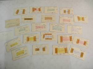 lot 74 image: 23 VINTAGE 1950s BASEBALL AUTOGRAPH COLLECTION - BROOKLYN DODGERS, PITTSBURGH PIRATES, CINCINNATI RED LEGS, N,Y, GIANTS - VERY OLD SCHOOL COLLECTION, FANTASTIC NOSTALGIA - SEE PICTURES